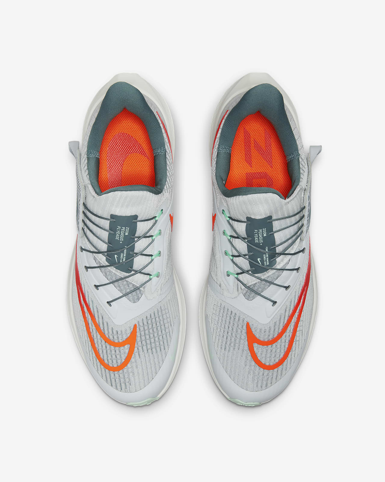 Nike nike pegasus white mens Air Zoom Pegasus FlyEase Men's Easy On/Off Road Running Shoes