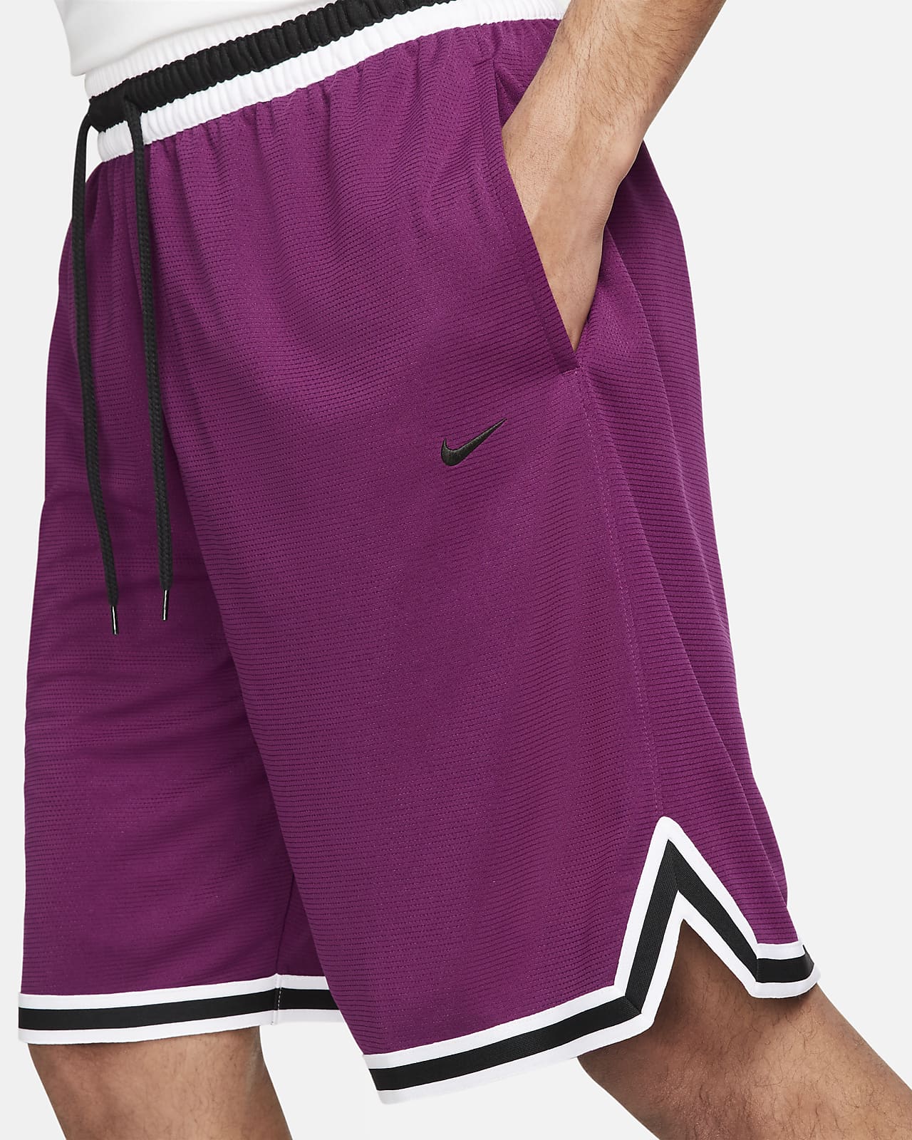 Nike Men's Ja Dri-FIT 2-in-1 4 Basketball Shorts in Black, Size: Large | FQ1022-010