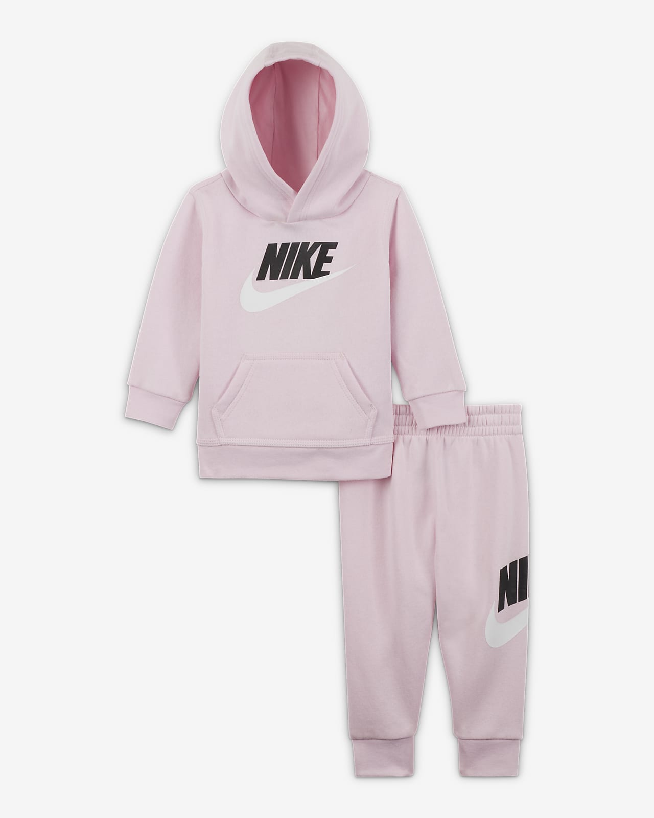Nike Sportswear Club Fleece Baby (12–24M) Hoodie and Trousers Set. Nike GB