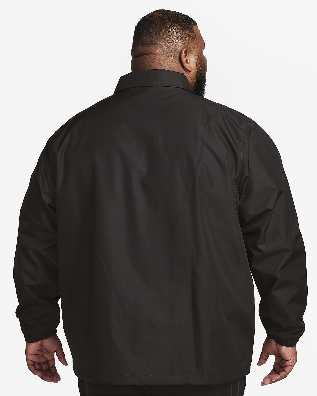 Nike SPORTSWEAR AUTHENTICS COACHES JACKET Black - black/white