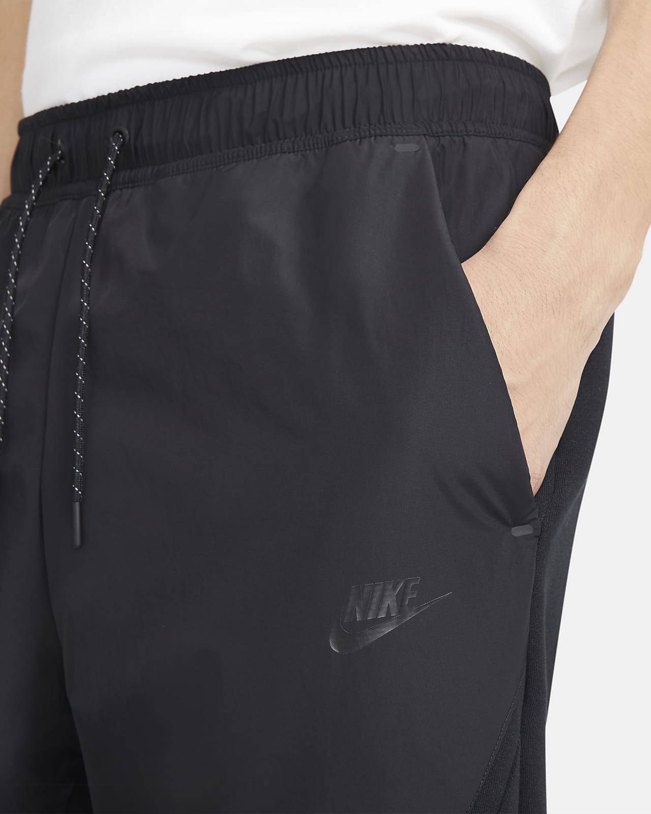 nike tech fleece men's black