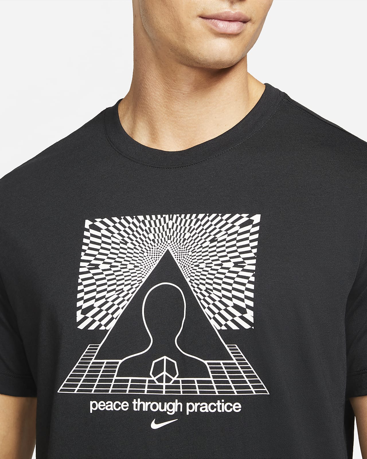 Nike Yoga Dri-FIT T-shirt met grafische 