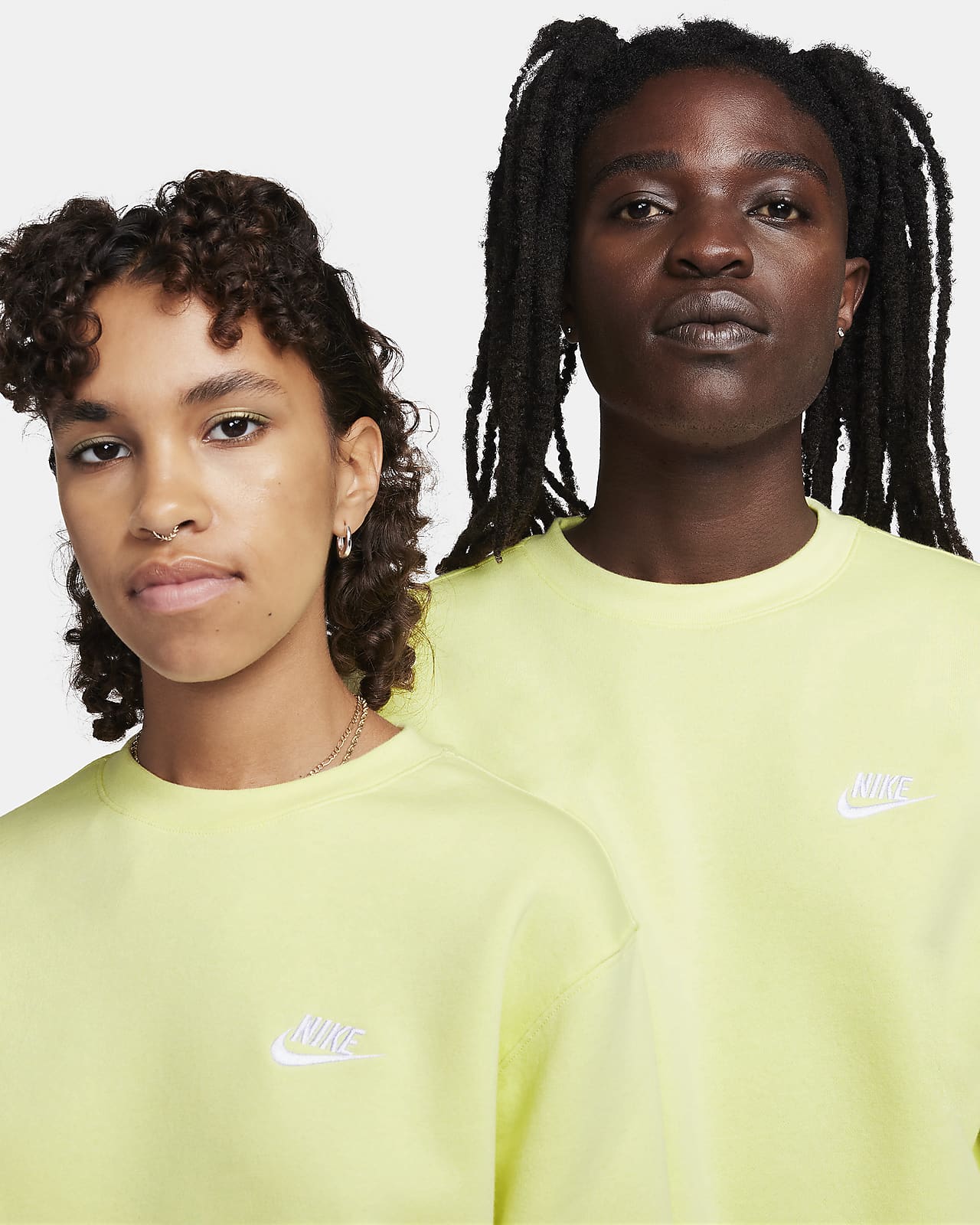 Camisola Nike Sportswear Club Fleece preta para criança