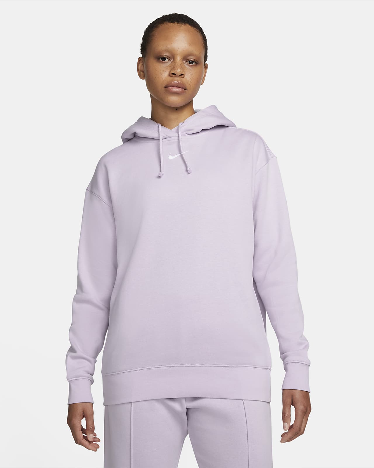 Nike Sportswear Collection Essentials Women's Oversized Fleece Hoodie ...