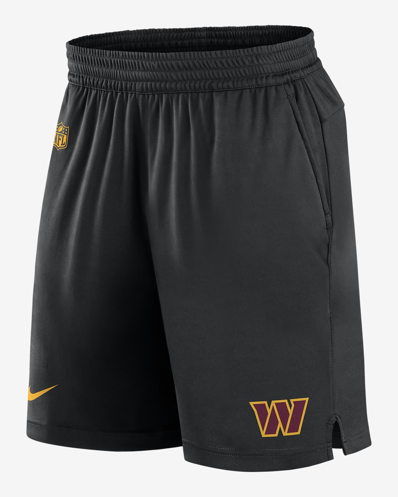 NFL Team Apparel WASHINGTON REDSKINS Moisture Wick Dri Fit SHORTS