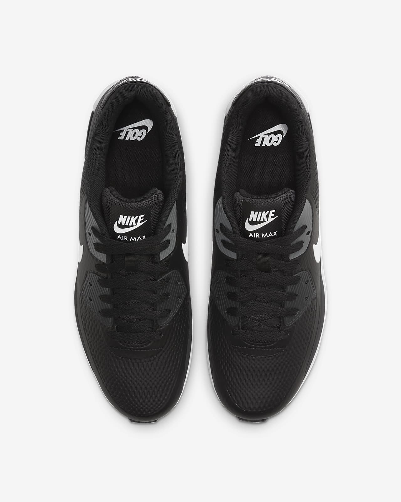 All black store nike golf shoes