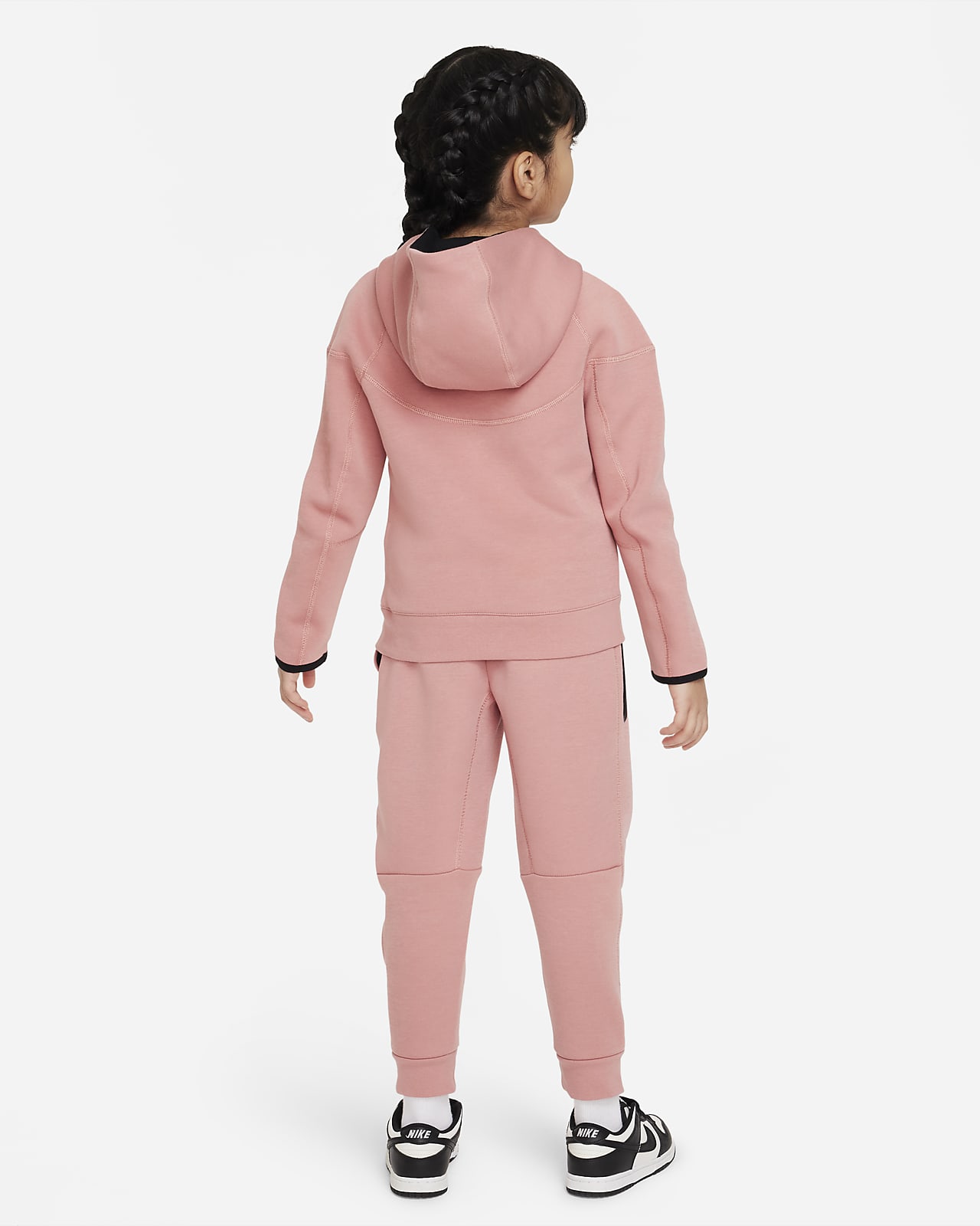 deugd vis Bezet Nike Sportswear Tech Fleece Full-Zip Set Little Kids 2-Piece Hoodie Set.  Nike.com