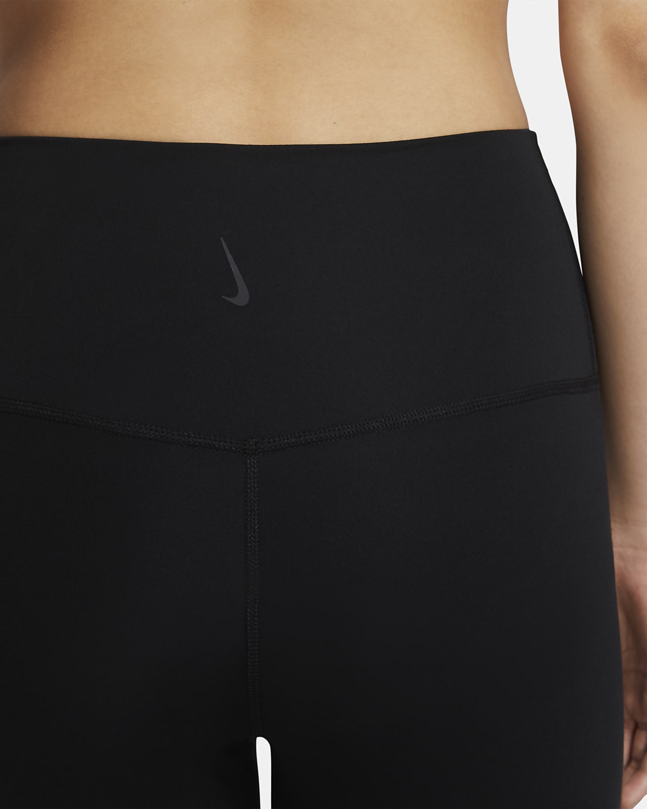 Nike Women's Yoga Twist Waist High Rise Length Leggings Gray