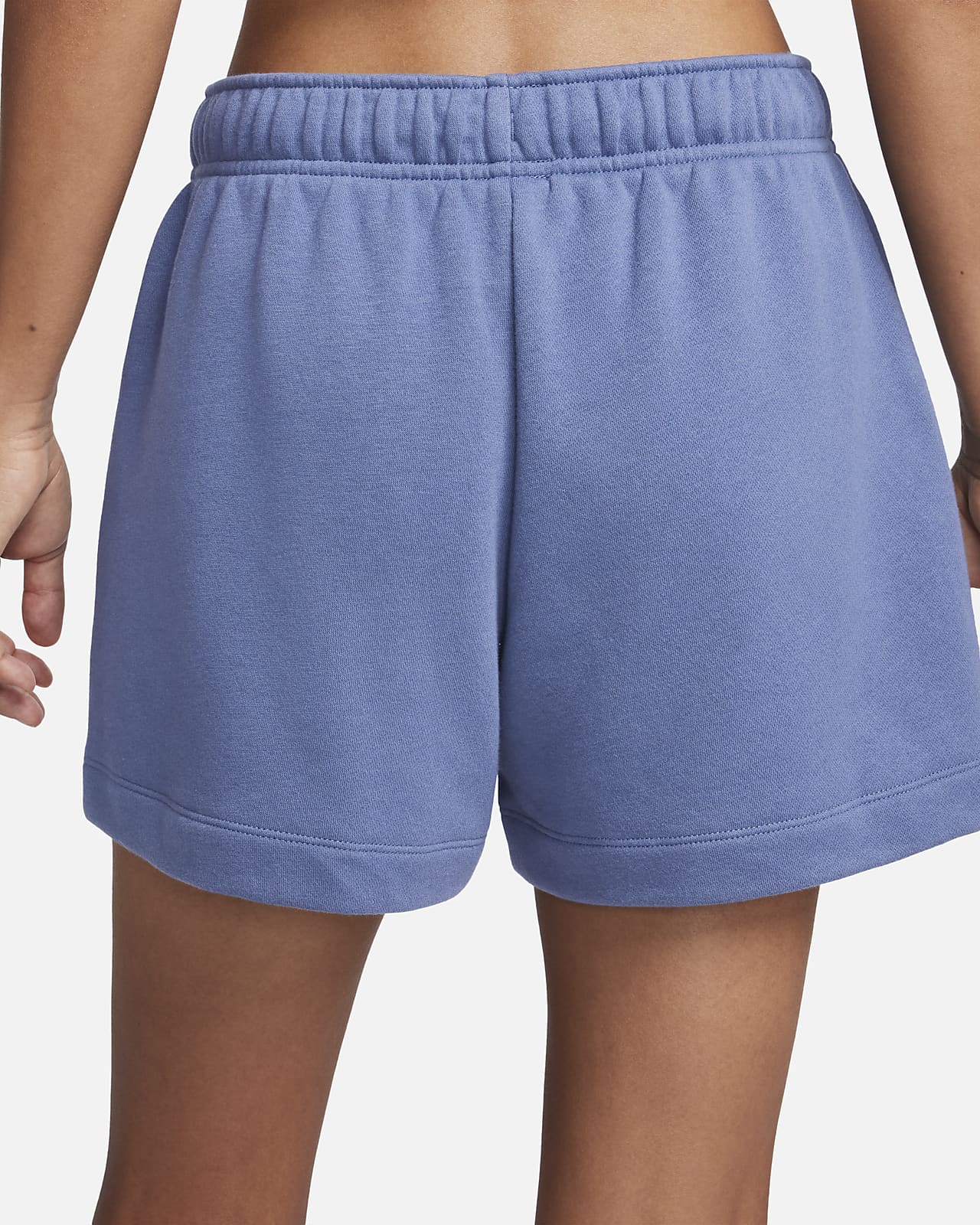Women's Nike Sportswear Club Fleece Shorts, Size: XL, Blue