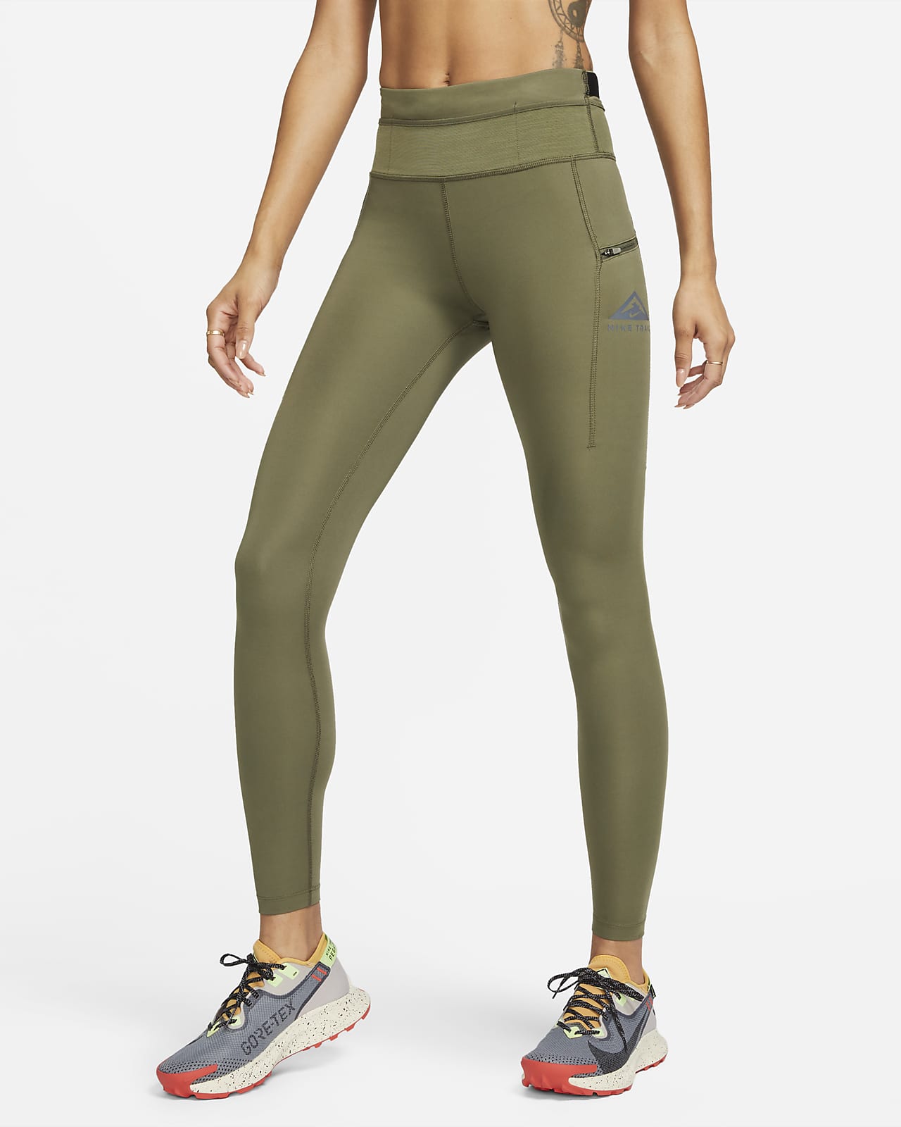 Nike Epic Luxe Women's Mid-Rise Pocket Trail Running Leggings