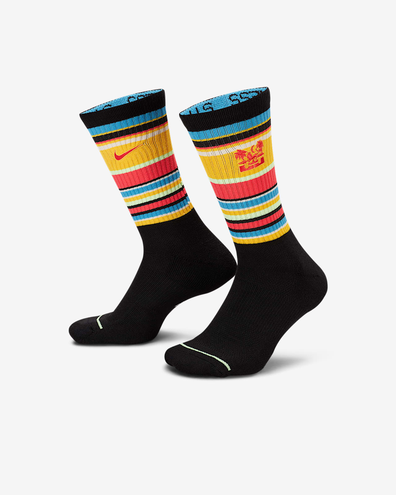 Lebron Everyday Basketball Crew Socks Nike Id