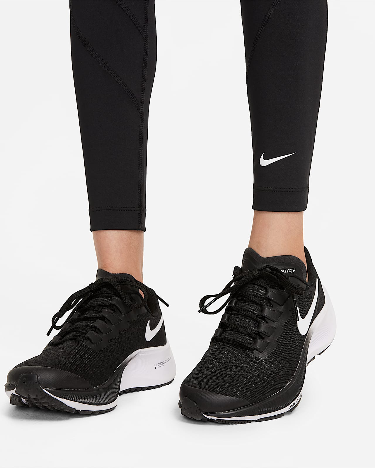 nike noir fille