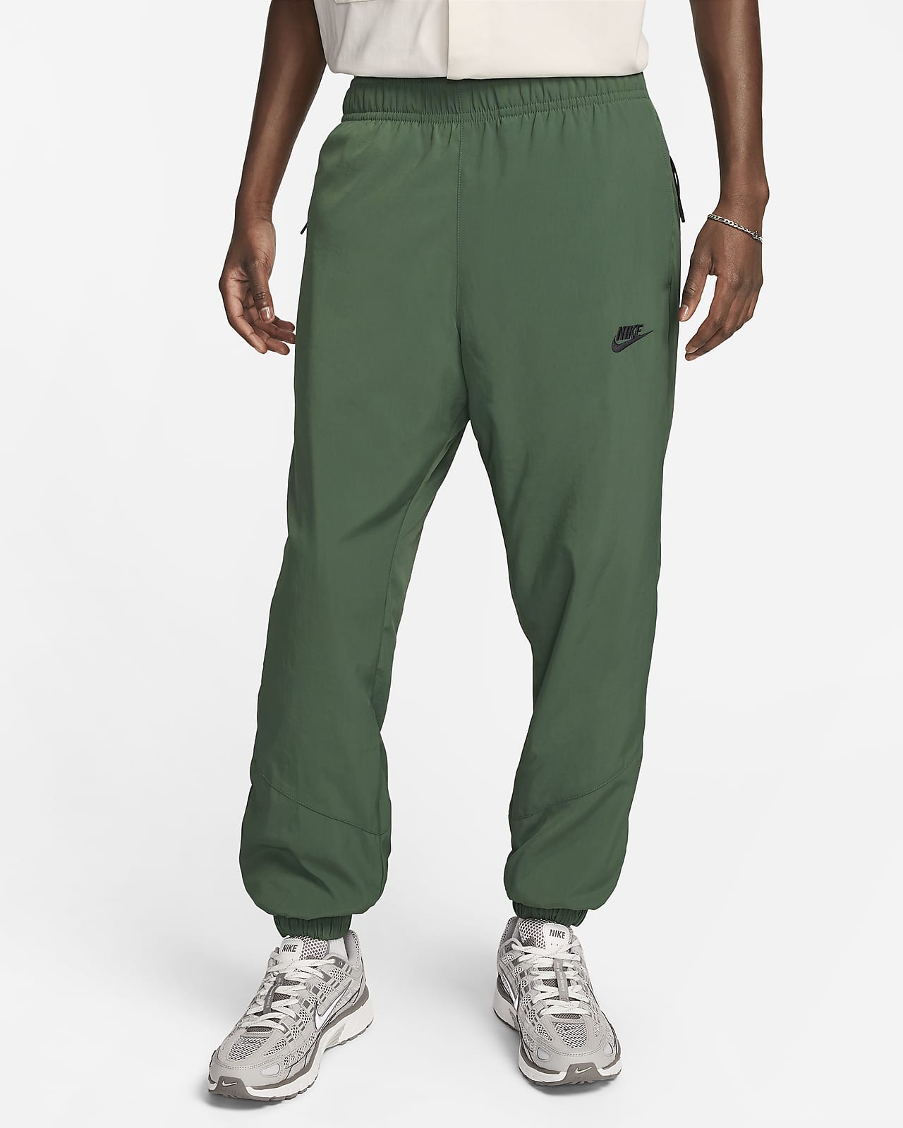 Męskie spodnie z tkaniny na zimę Nike Windrunner