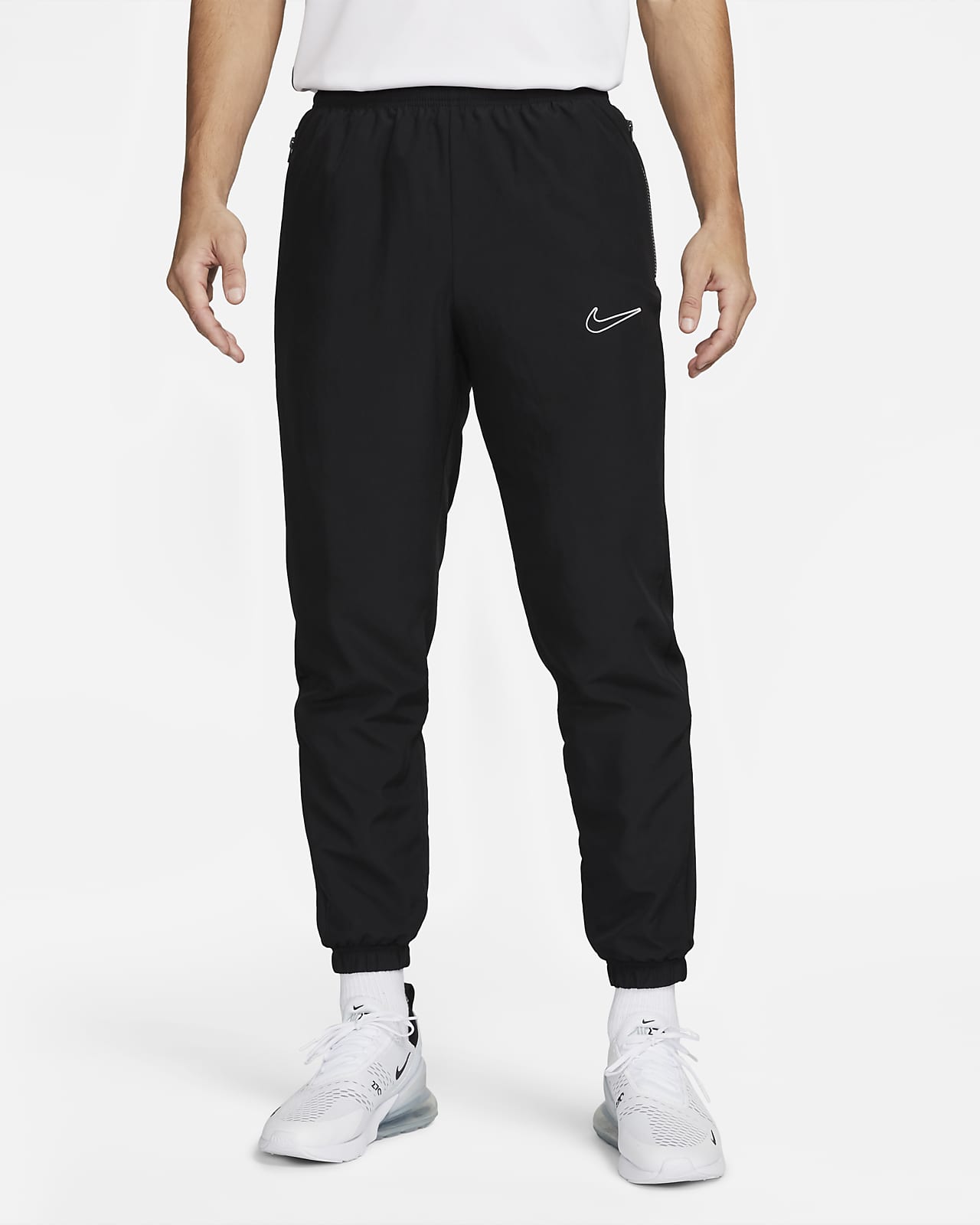 Pantalon nike 2024 hombre con cierre