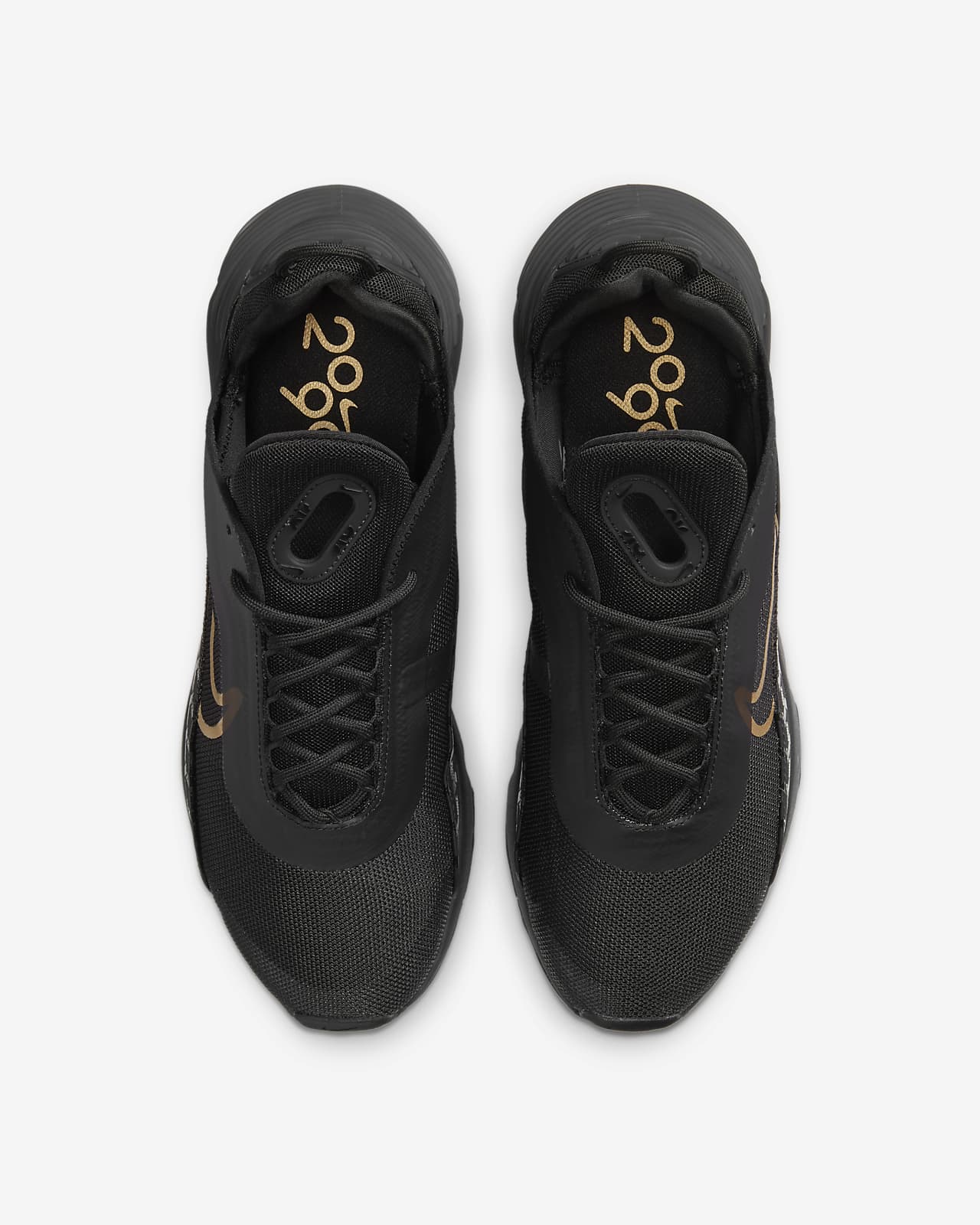 nike black and gold shoes air max