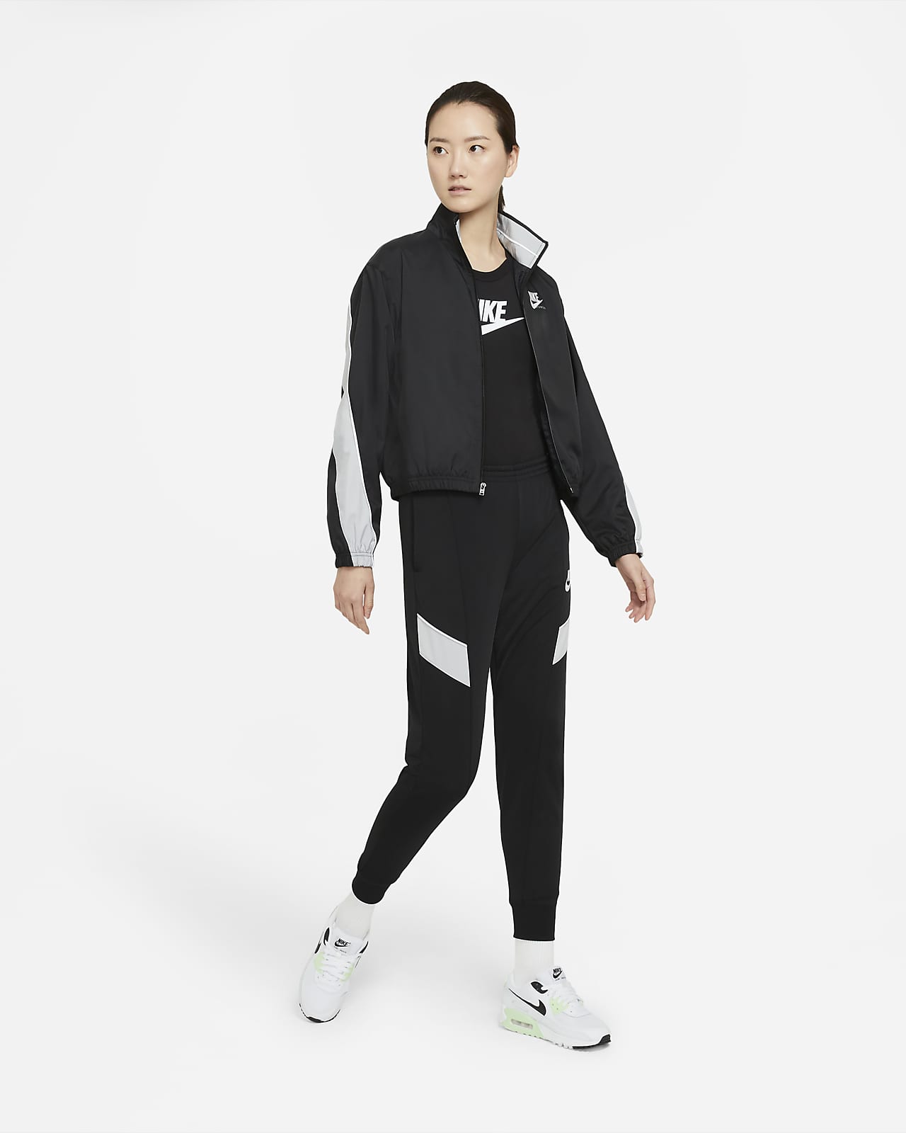 Nike sportswear heritage women's woven jacket clearance