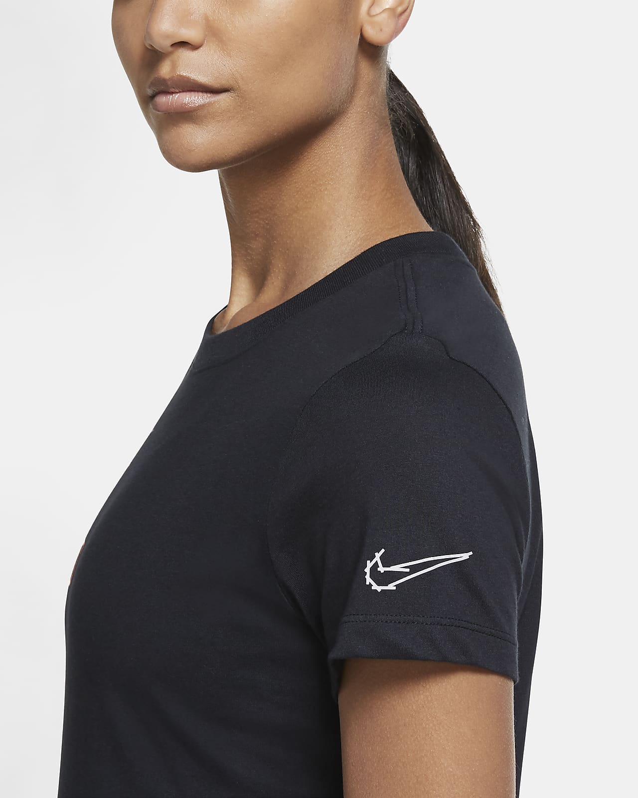 nike running t shirt women's