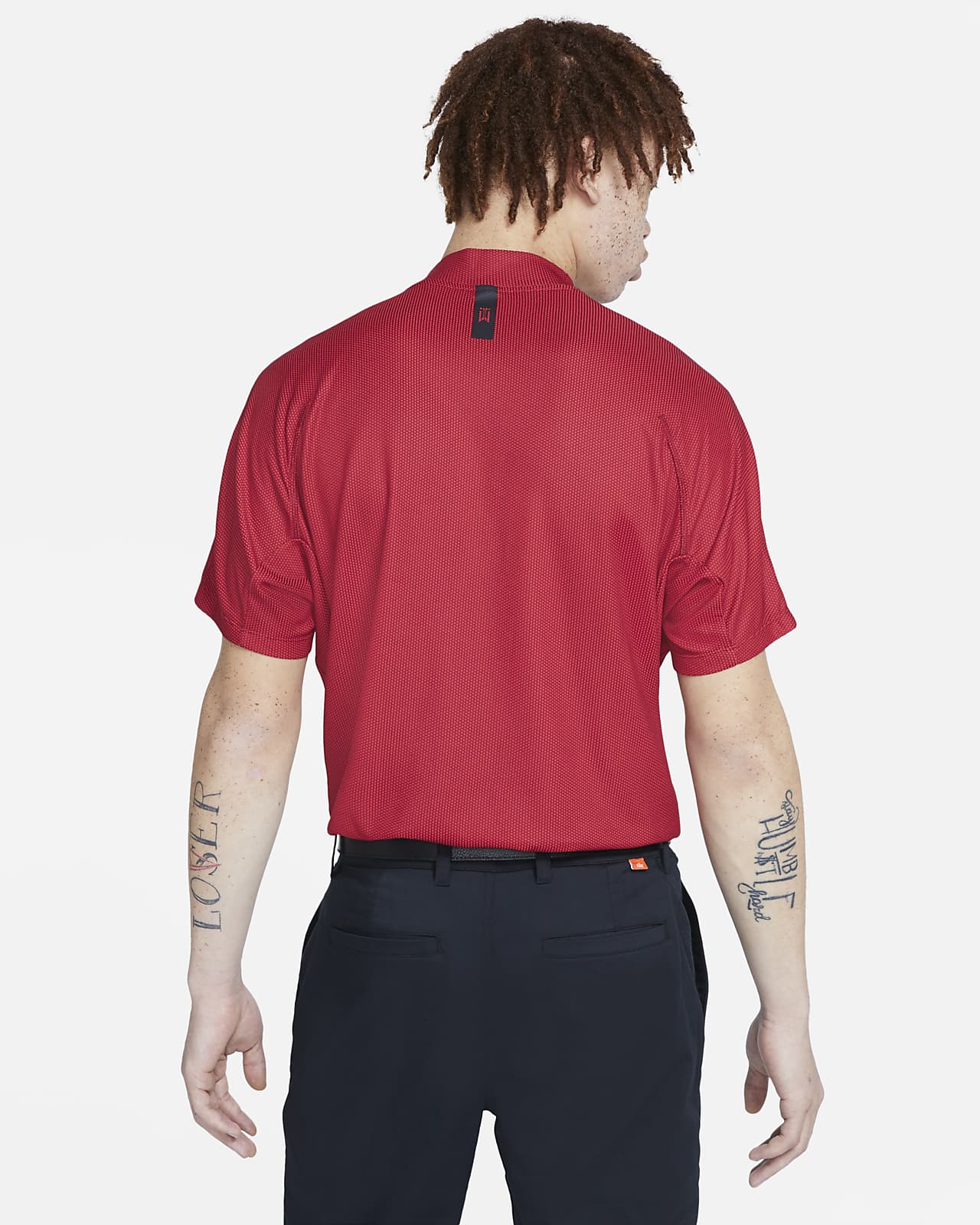 nike short sleeve mock