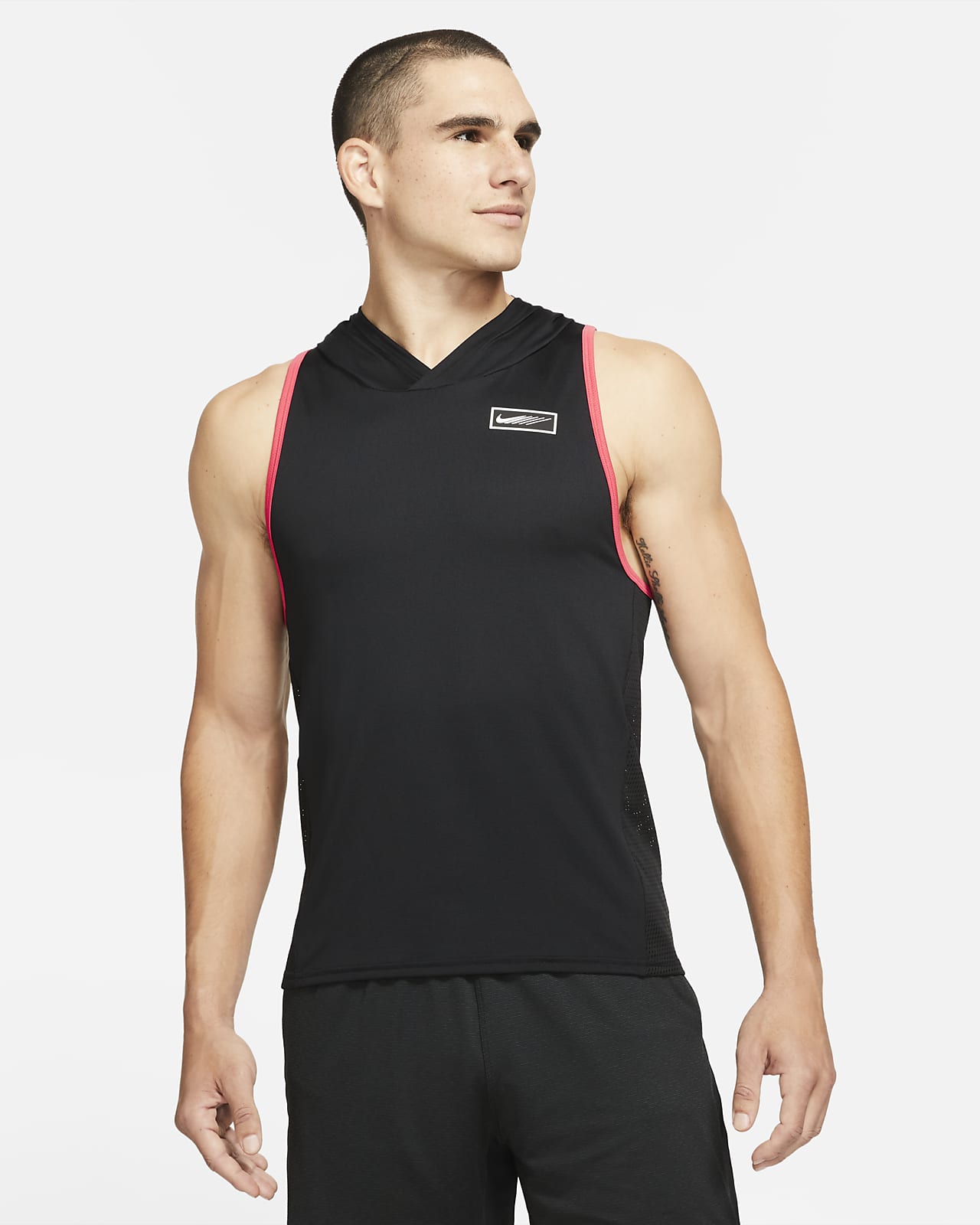 Nike公式 ナイキ スポーツ クラッシュ メンズ フーデッド トレーニングタンクトップ オンラインストア 通販サイト