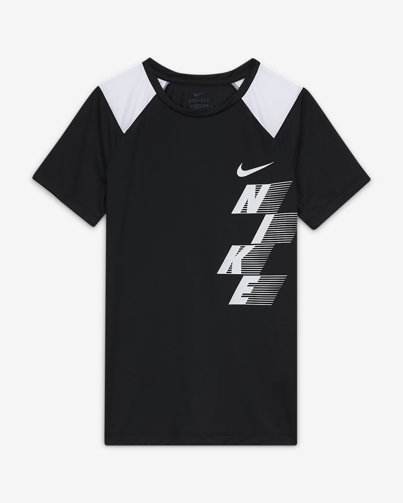 boys white nike t shirt