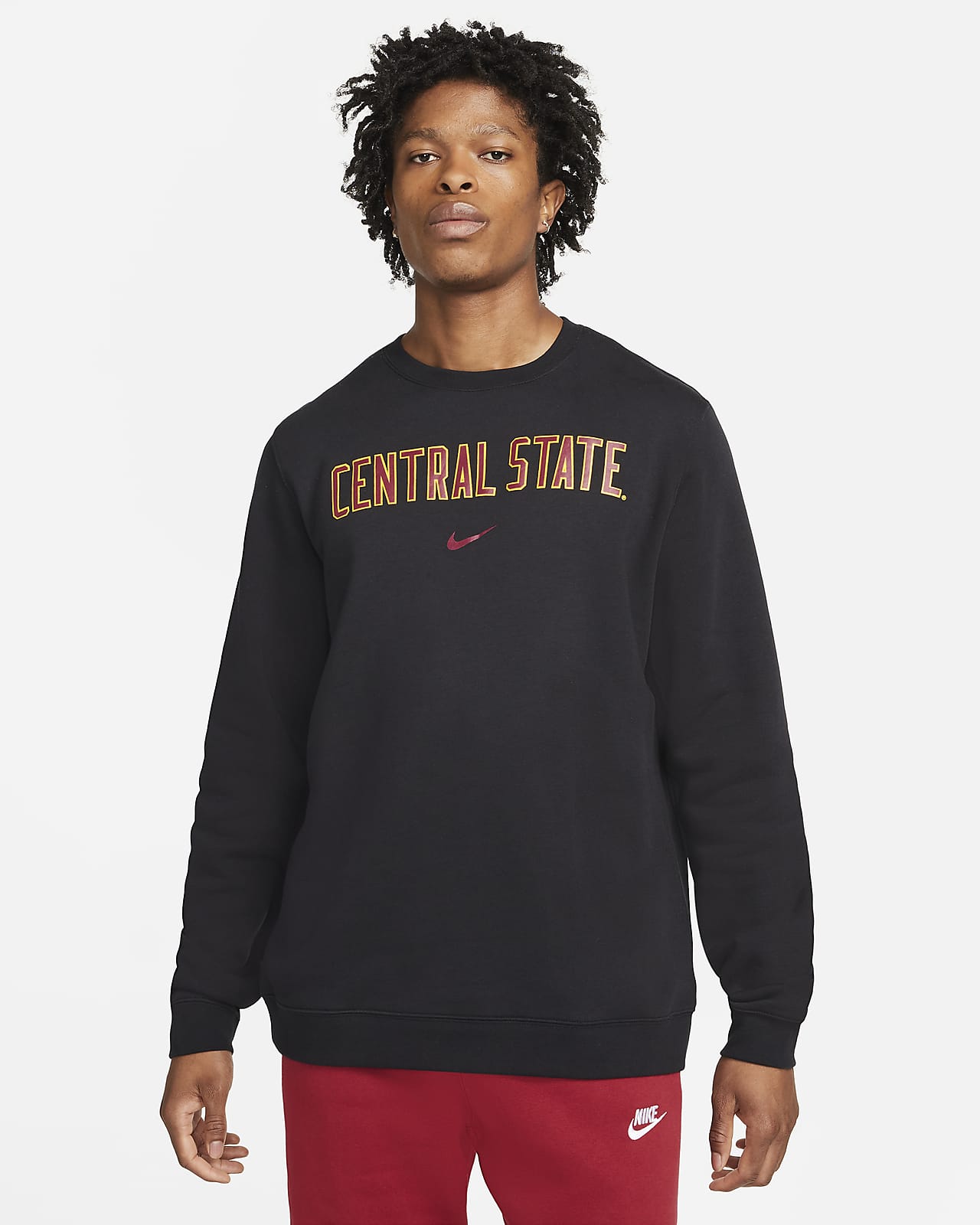 Nike College Club Fleece (Central State) Crew Sweatshirt