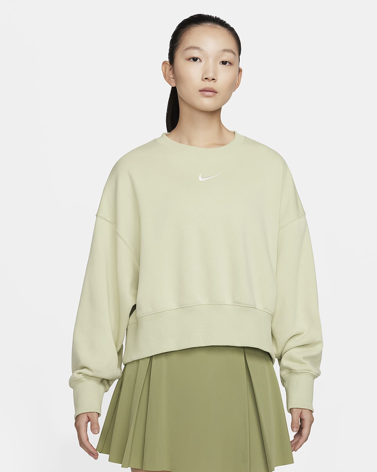 Nike Sportswear Phoenix Fleece Women's Over-Oversized Crew-Neck French Terry Sweatshirt
