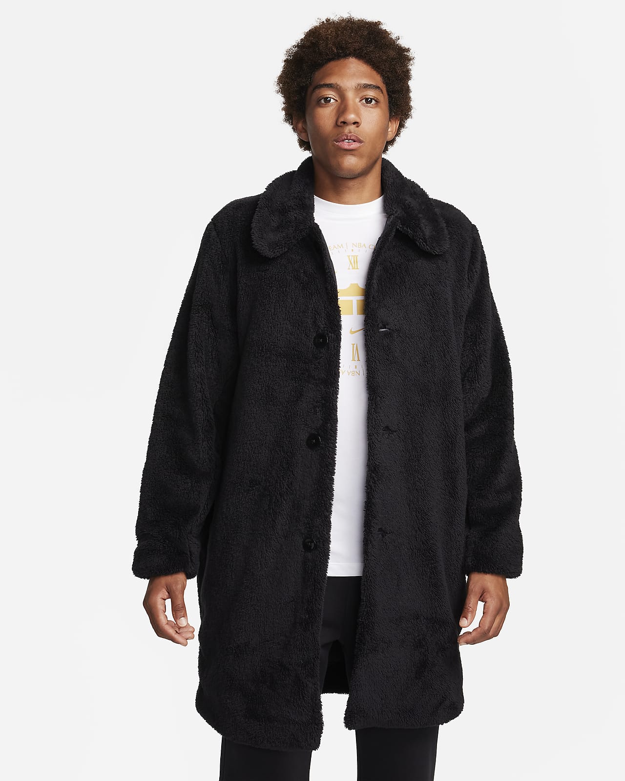 nike fur coat mens