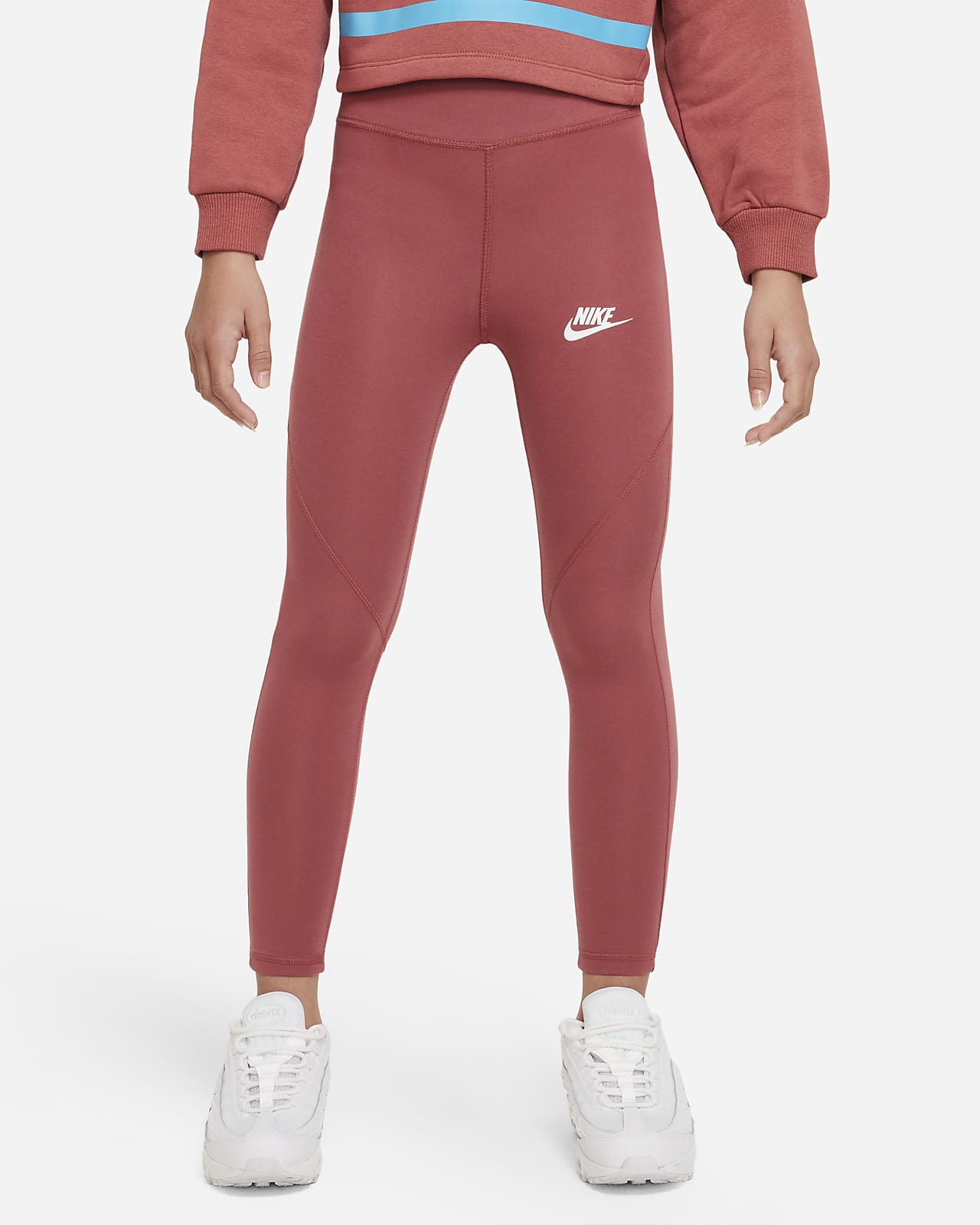 Nike Sportswear Favorites Legging met hoge taille voor meisjes