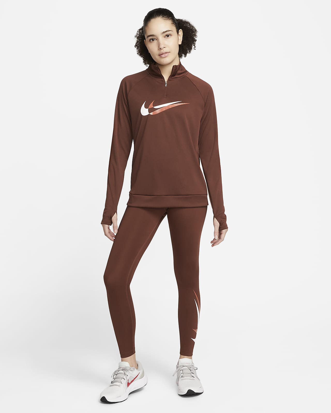 Valiente Hija Rafflesia Arnoldi Nike Swoosh Run Women's 7/8-Length Mid-Rise Running Leggings. Nike.com