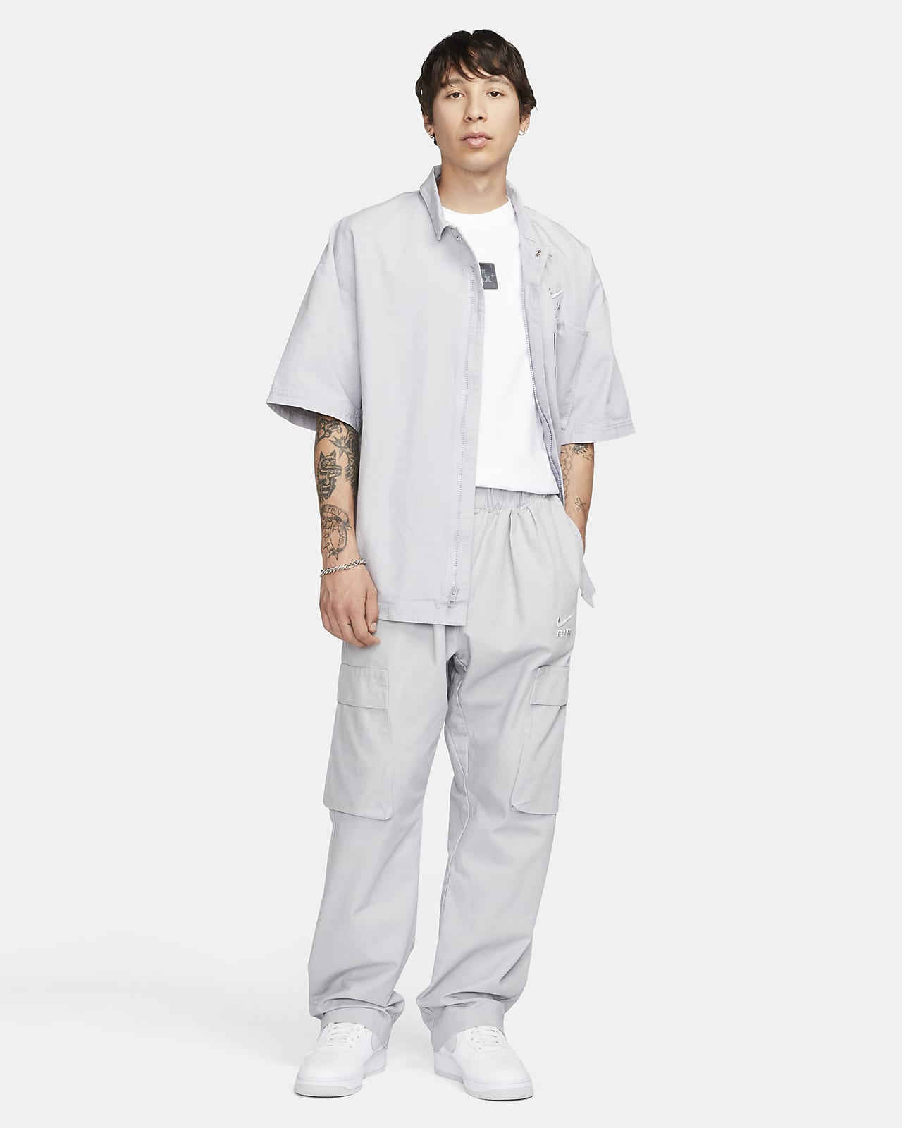 Nike Sportswear Air Men's Woven OverShirt Top. Nike NL