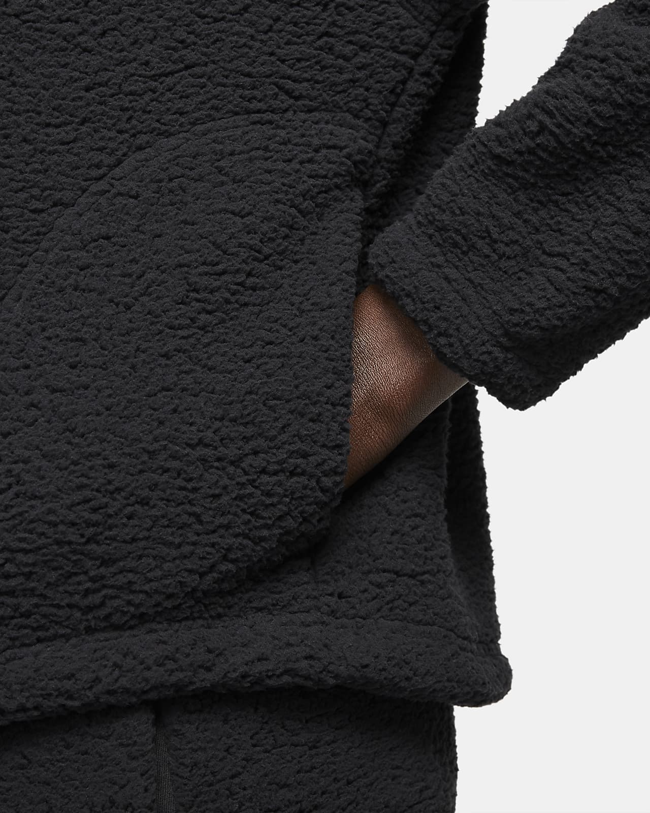 Nike ThermaFIT Women's Fleece Training Sweatshirt. Nike LU