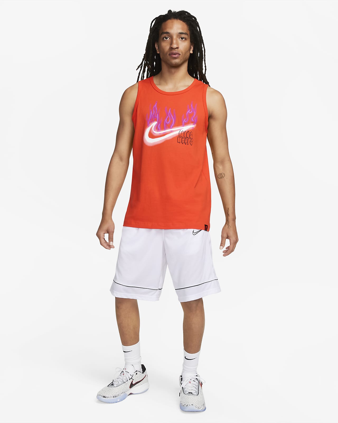Nike Swoosh-basketballtanktop mænd. Nike