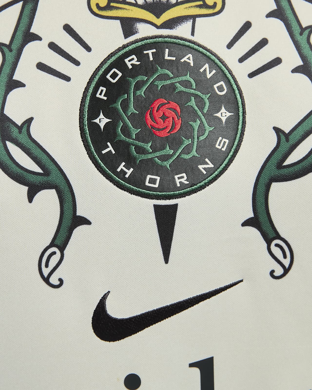 Women's Replica Nike Portland Thorns Away Jersey 2023 - Size S