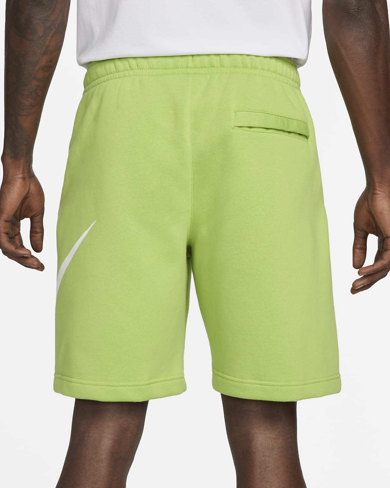 nike sportswear club shorts green