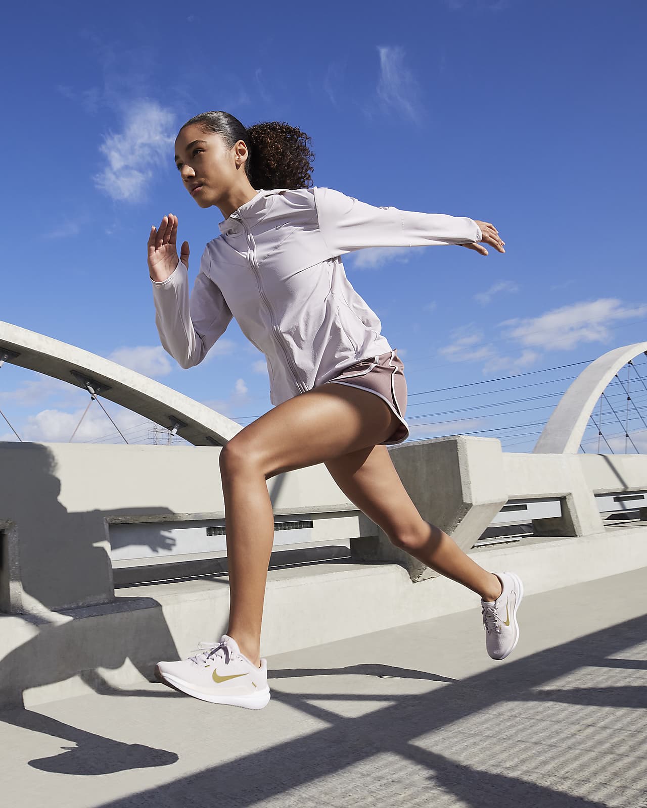 Nike Reax Run Women White Metallic Silver Pink Running Sneakers Shoes Sz 10  | eBay