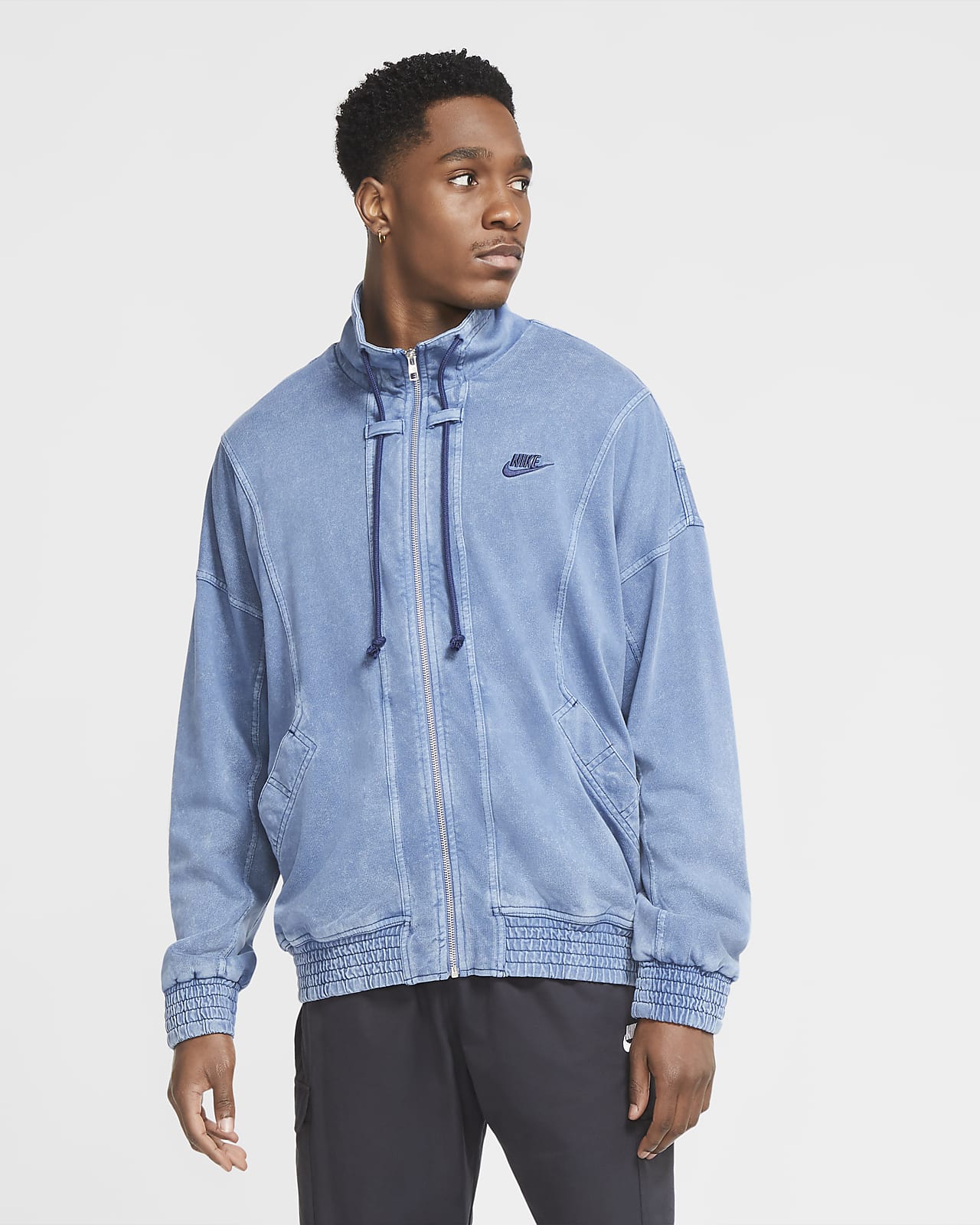 nike knit wash jacket