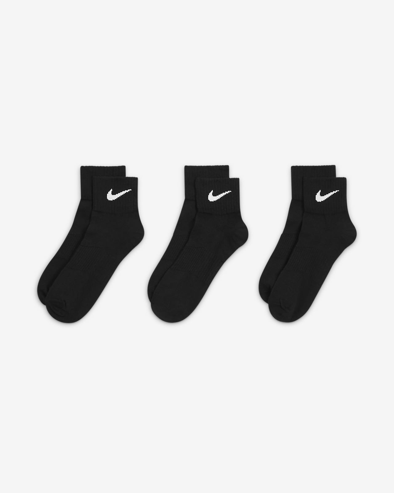 Nike Performance Lightweight Calcetines hasta el tobillo de (3 pares). Nike ES