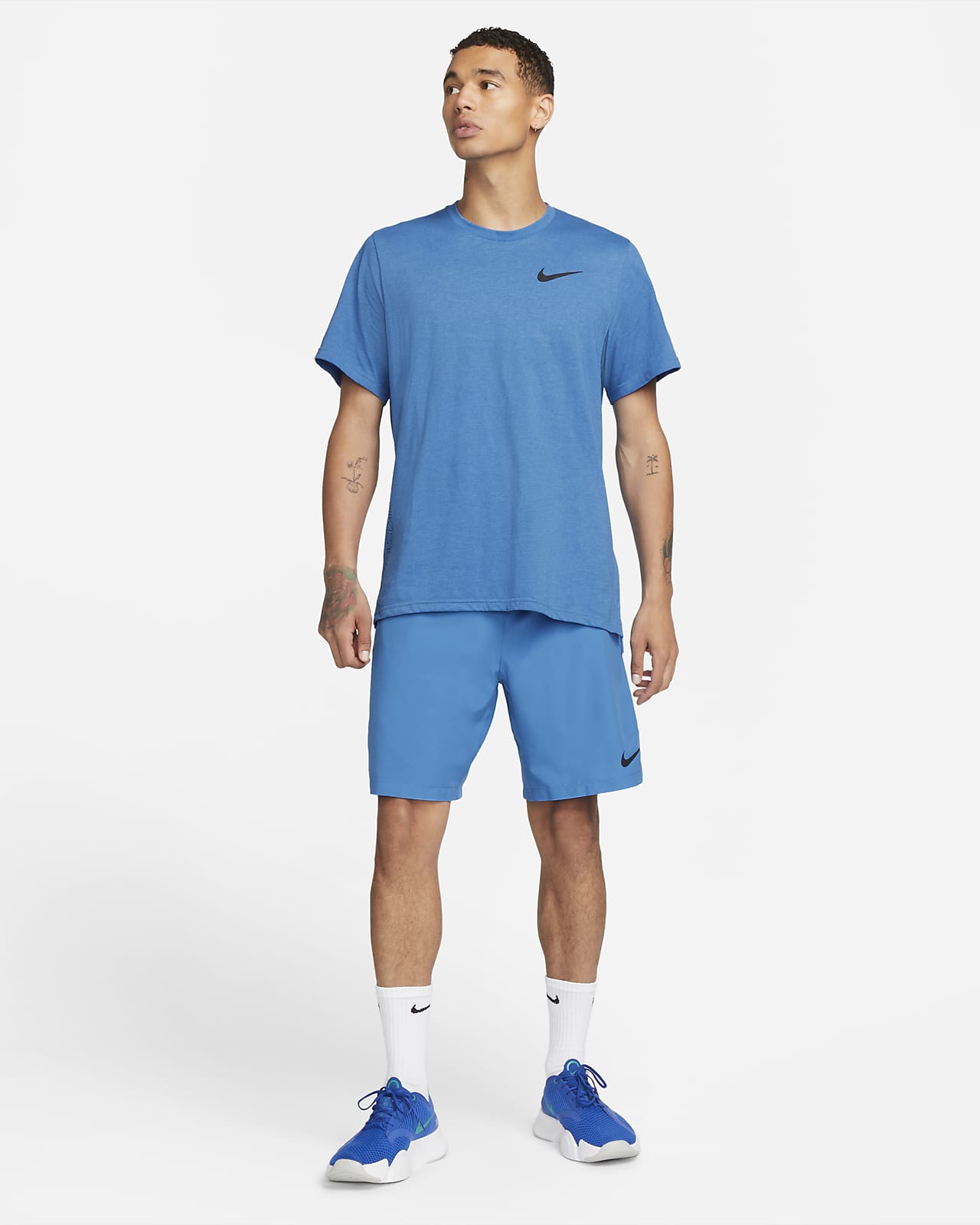 Haut nike online bleu