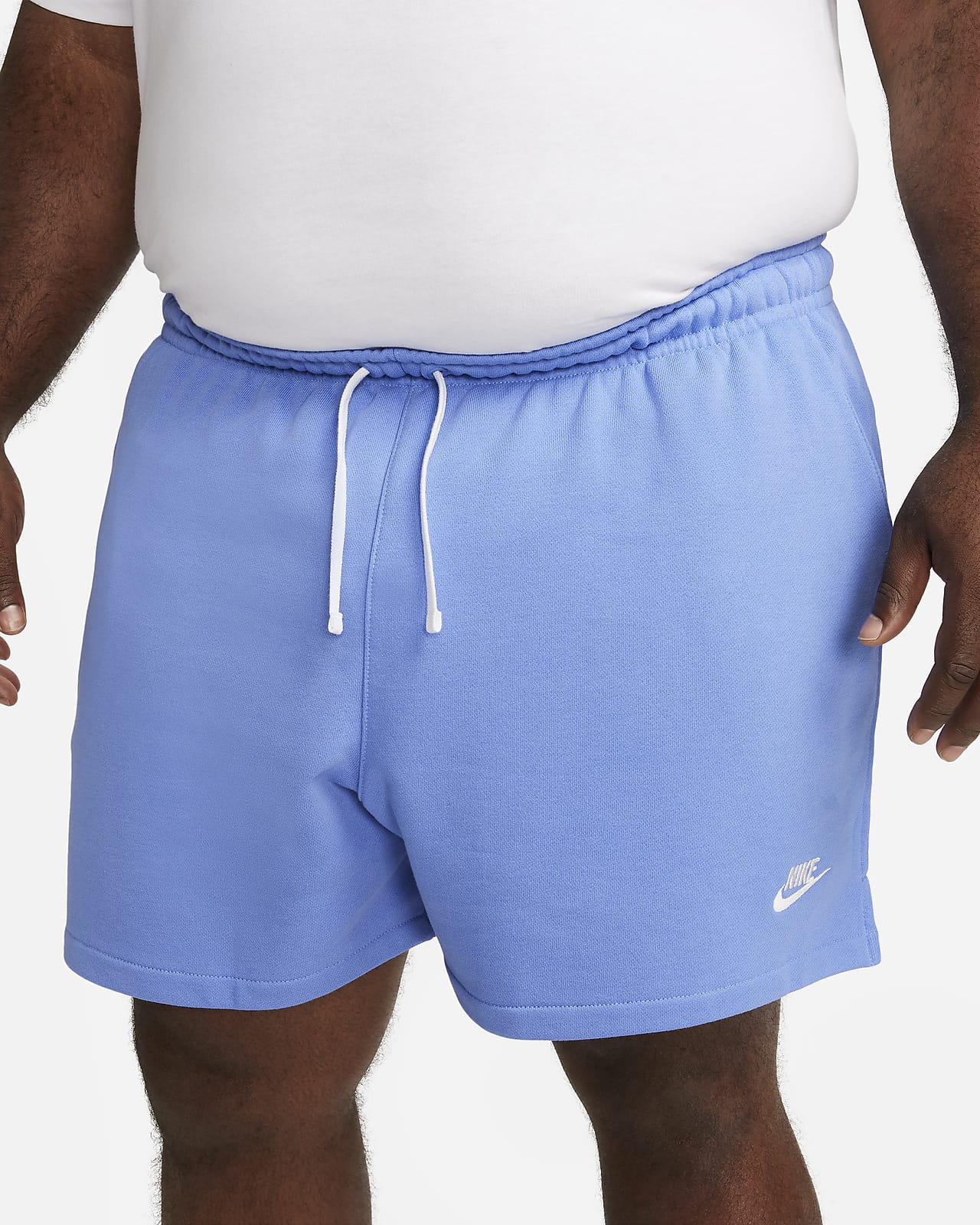 Nike Club Fleece Men\'s French Terry Flow Shorts.