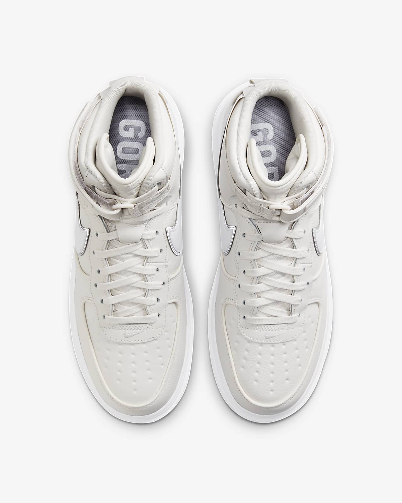 nike air force 1 homme argent