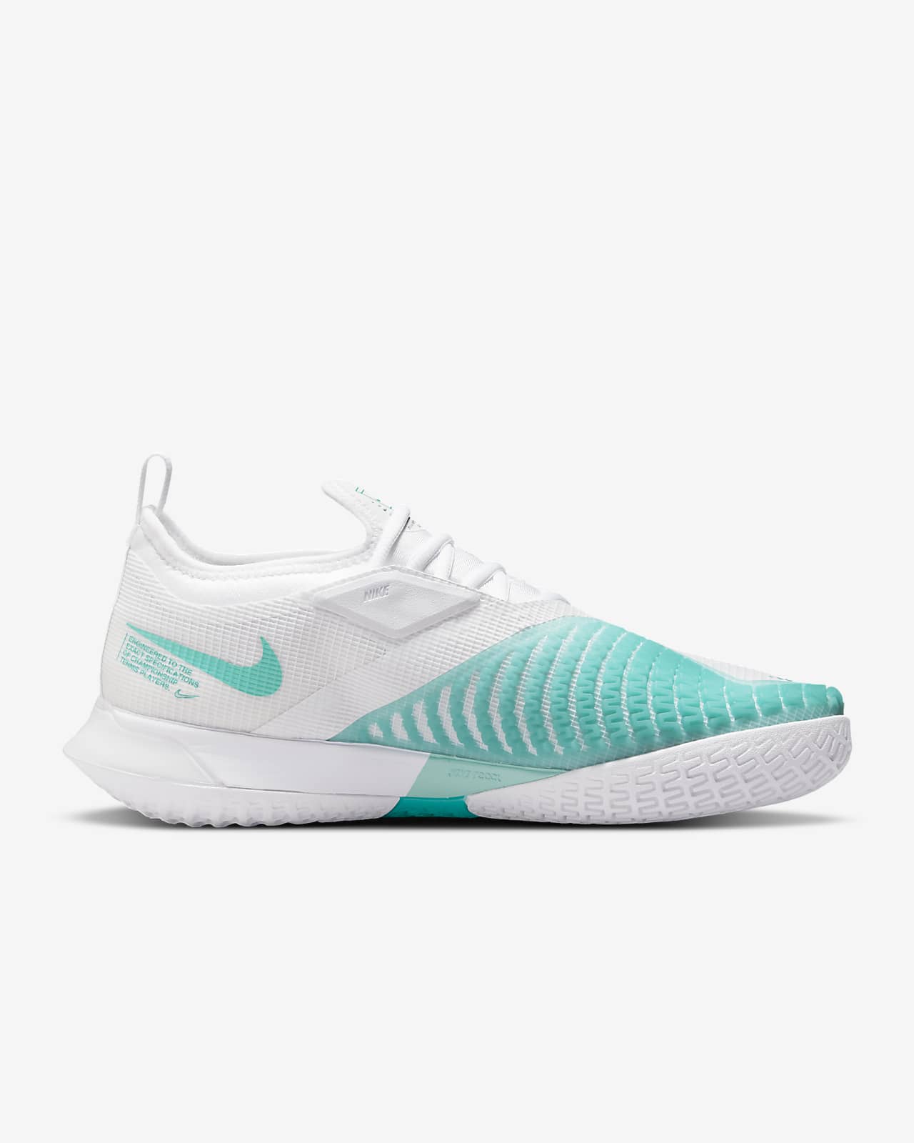 nike court react vapor nxt womens tennis shoe