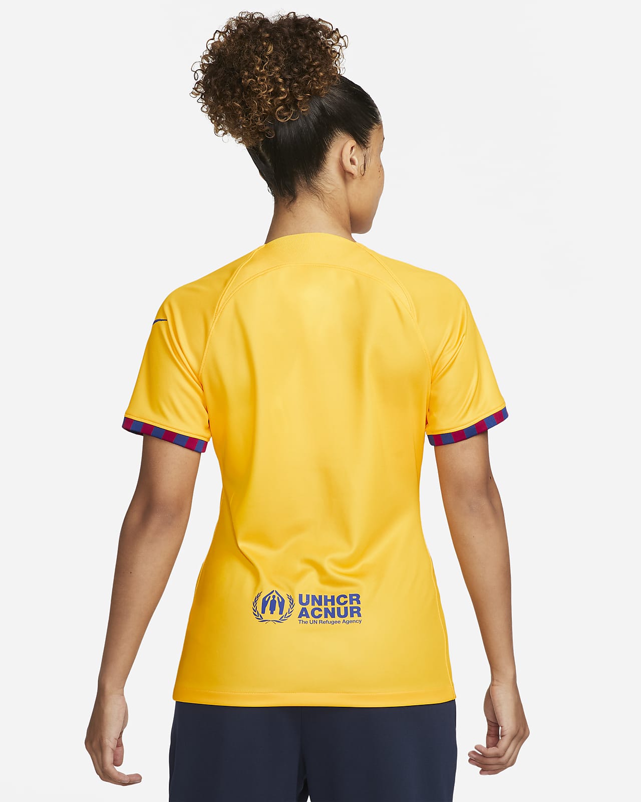 Women's Nike Pedri Royal Barcelona 2023/24 Home Replica Jersey