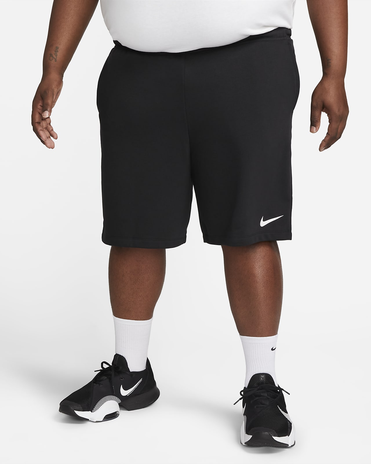 escotilla persona que practica jogging salón Nike Dry Pantalón corto de fitness Dri-FIT de tejido Fleece - Hombre. Nike  ES