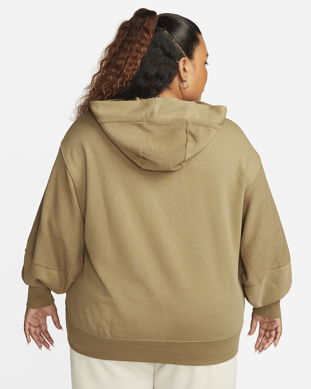 nike women's french terry hoodie