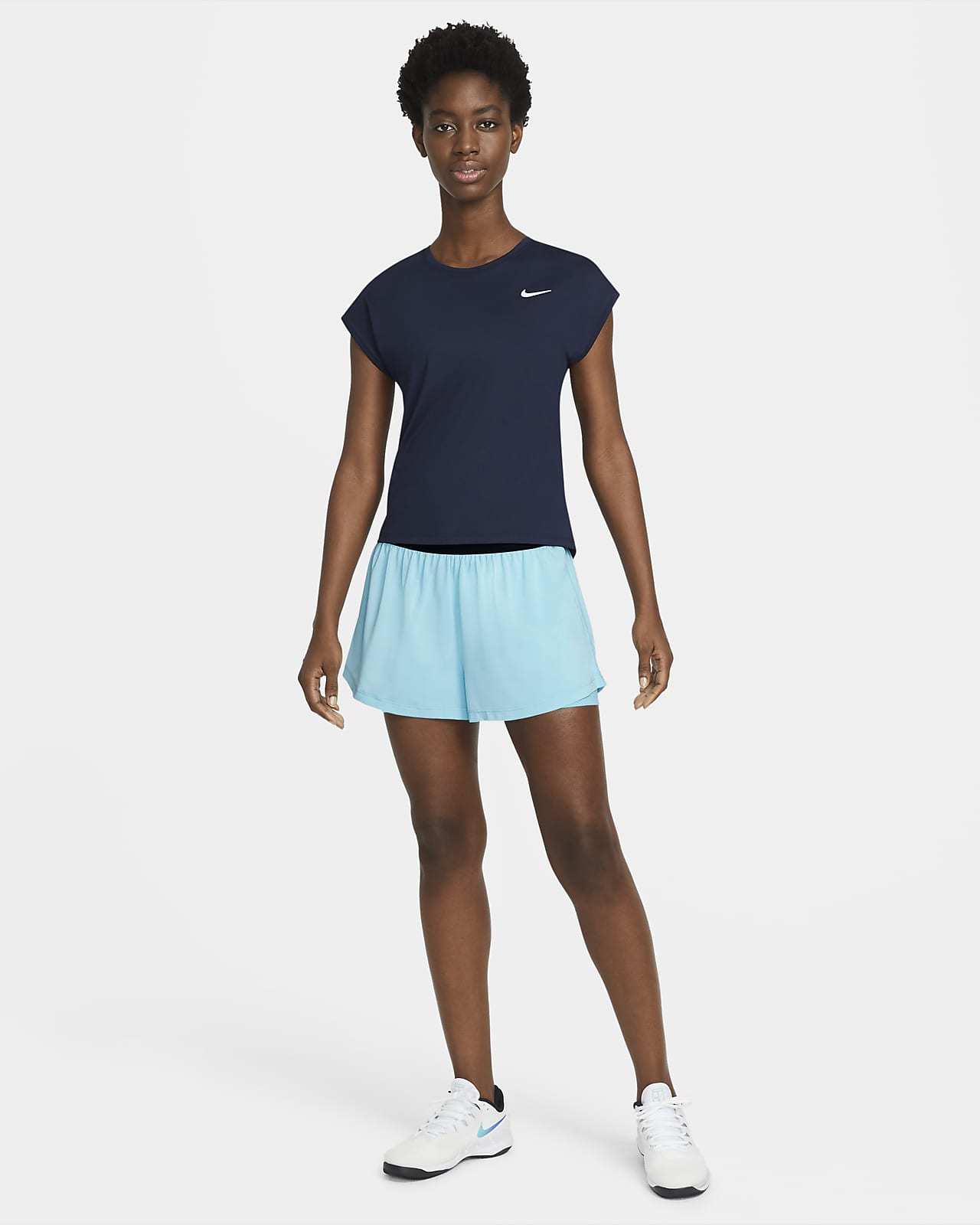 Nikecourt Dri Fit Victory Women S Short Sleeve Tennis Top Nike Nl