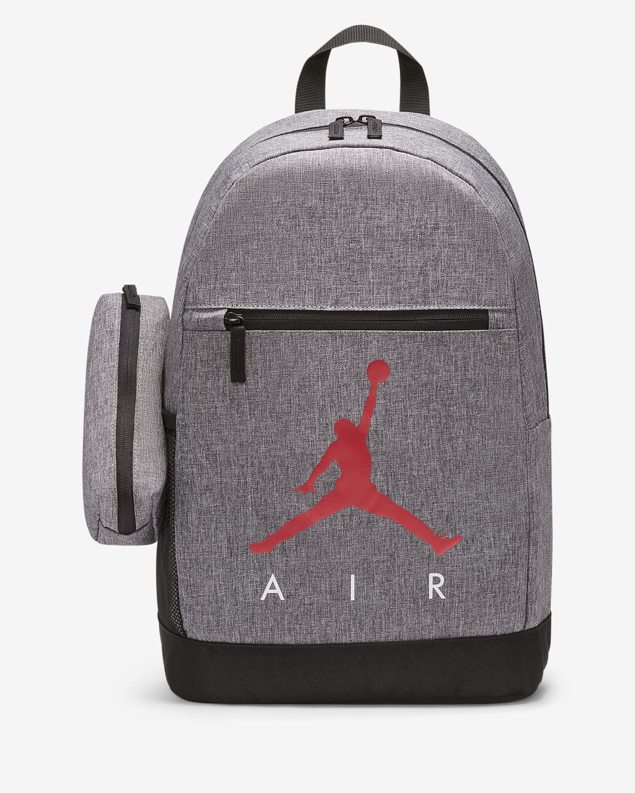 grey jordan backpack