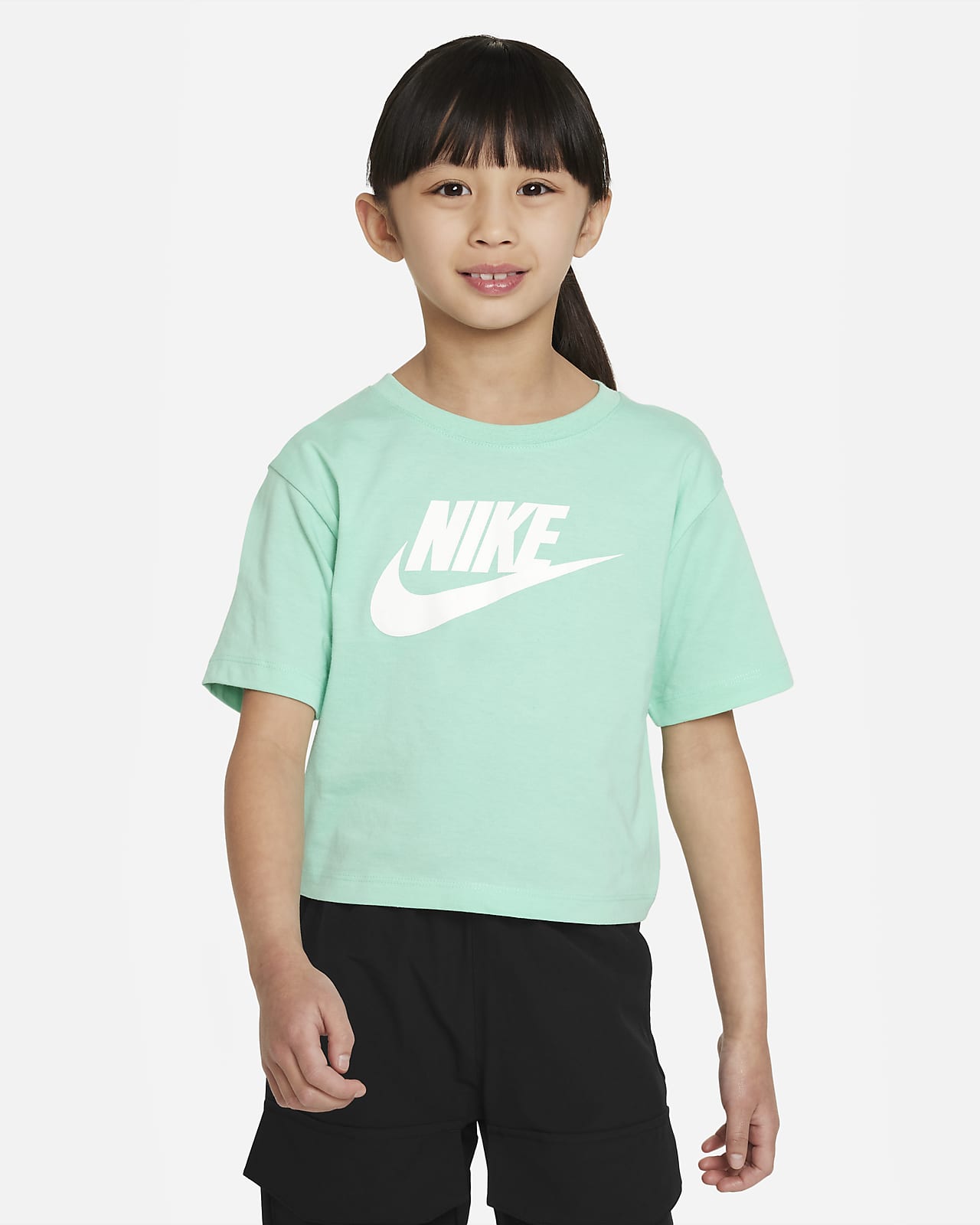 Kids Nike Boxy Little Tee Club T-Shirt.