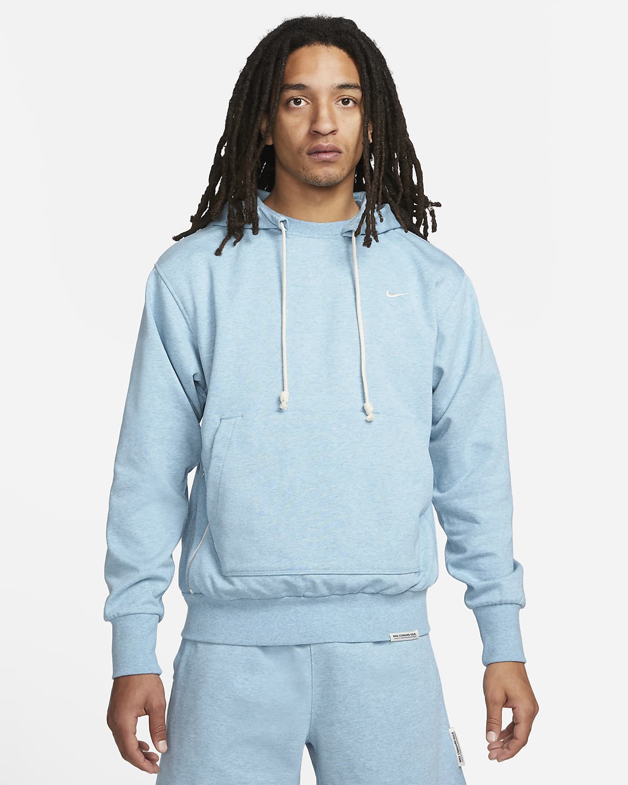 blue dri fit nike hoodie