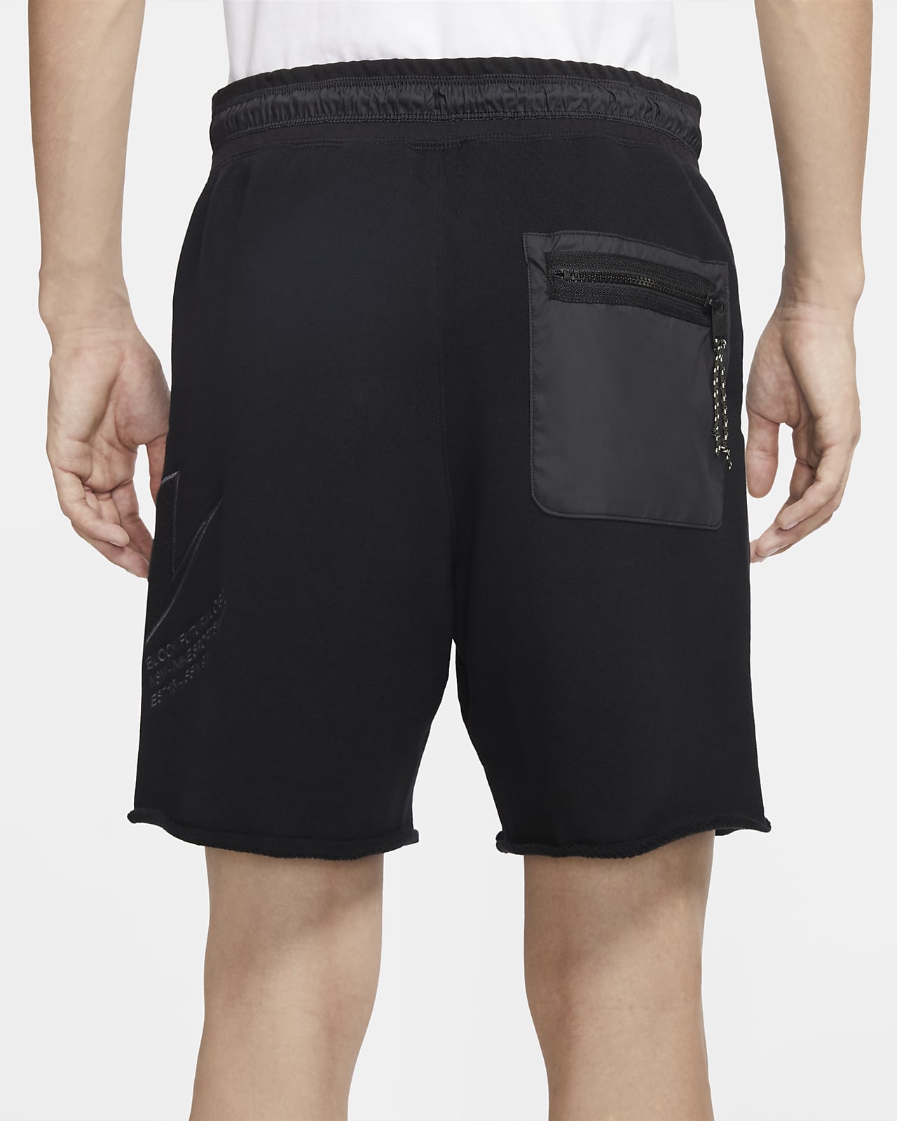 nike men's sportswear french terry wash shorts