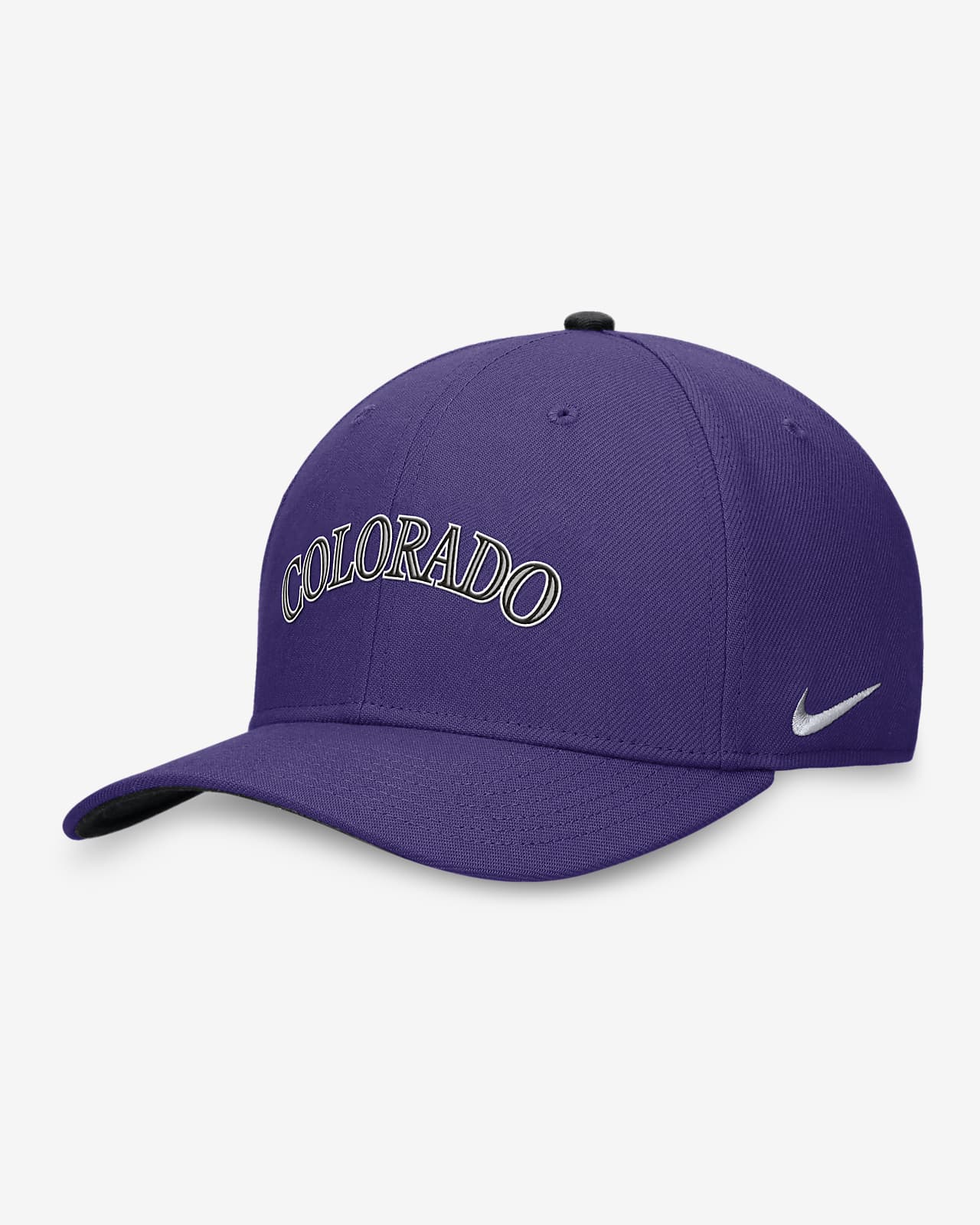 Colorado Rockies Classic99 Swoosh Men's Nike Dri-FIT MLB Hat.